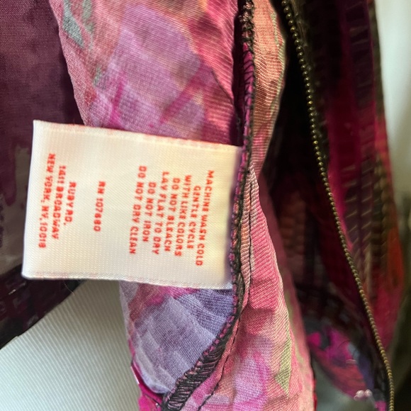 Ruby Rd 12P magenta & multi color - Picture 4 of 5